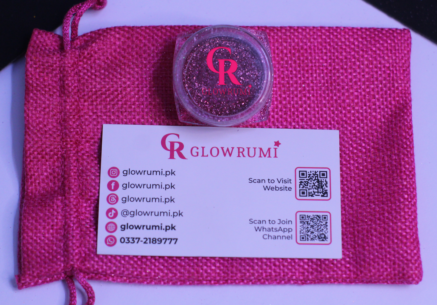 Glowrumi Eye Glitter - Pink Crush
