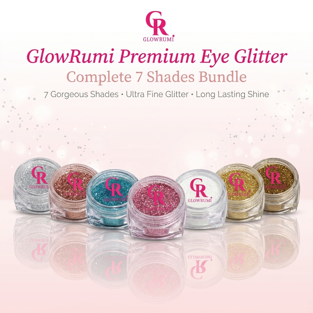 Glowrumi Eye Glitters - 7 Shades Bundle