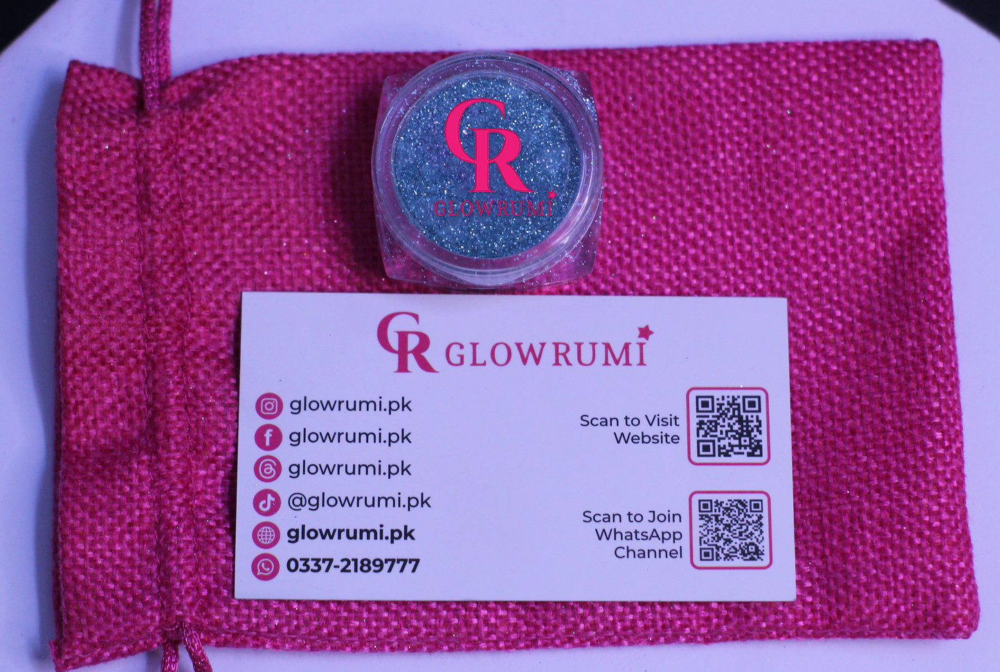 Glowrumi Eye Glitter - Aqua Pop