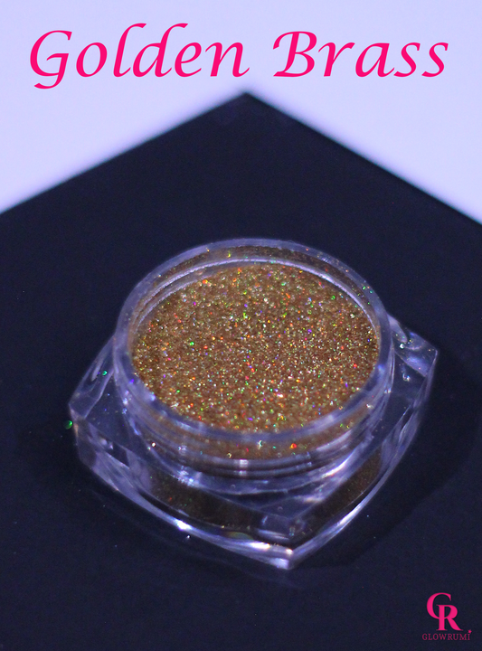 Glowrumi Eye Glitter - Golden Brass