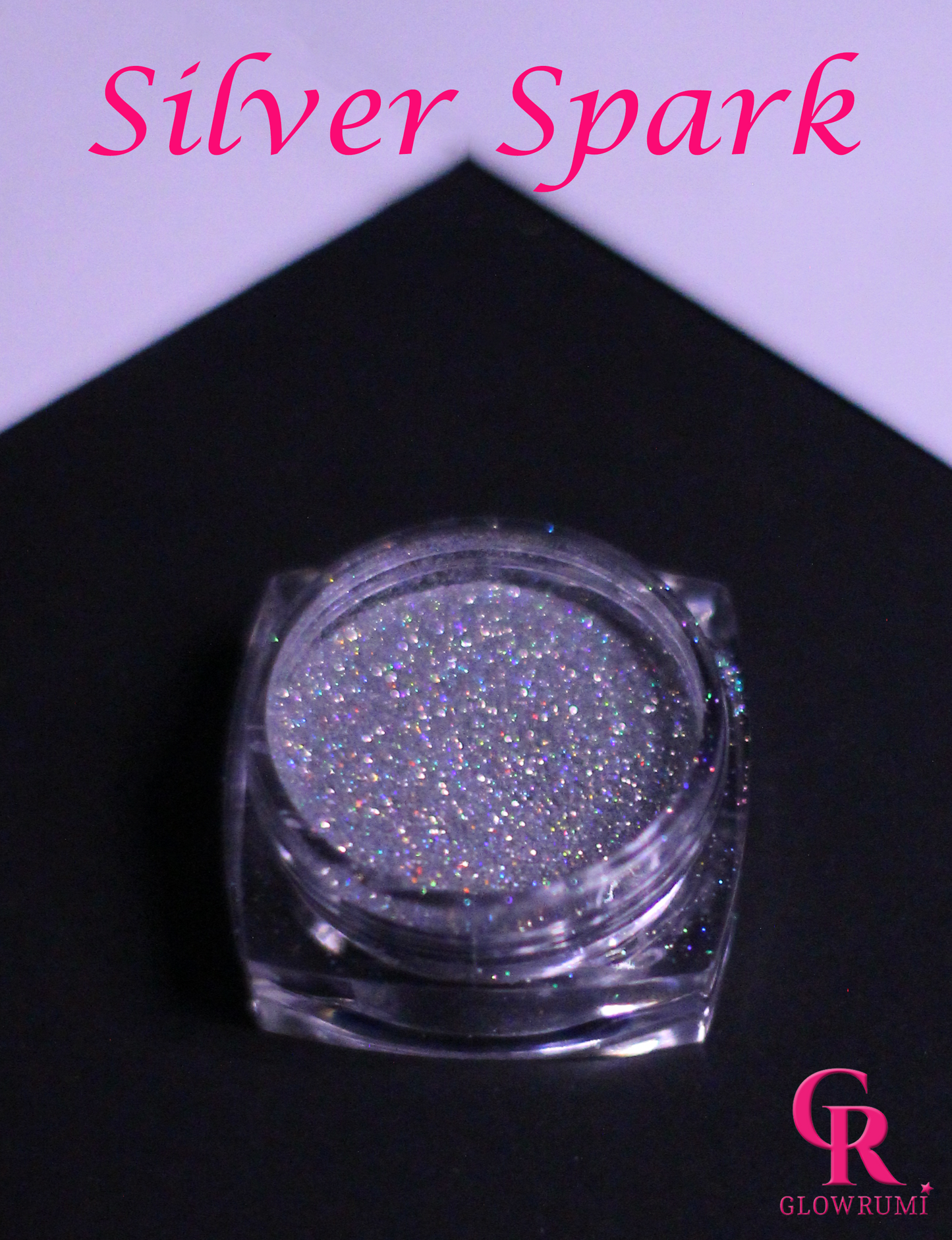 Glowrumi Eye Glitter - Silver Spark