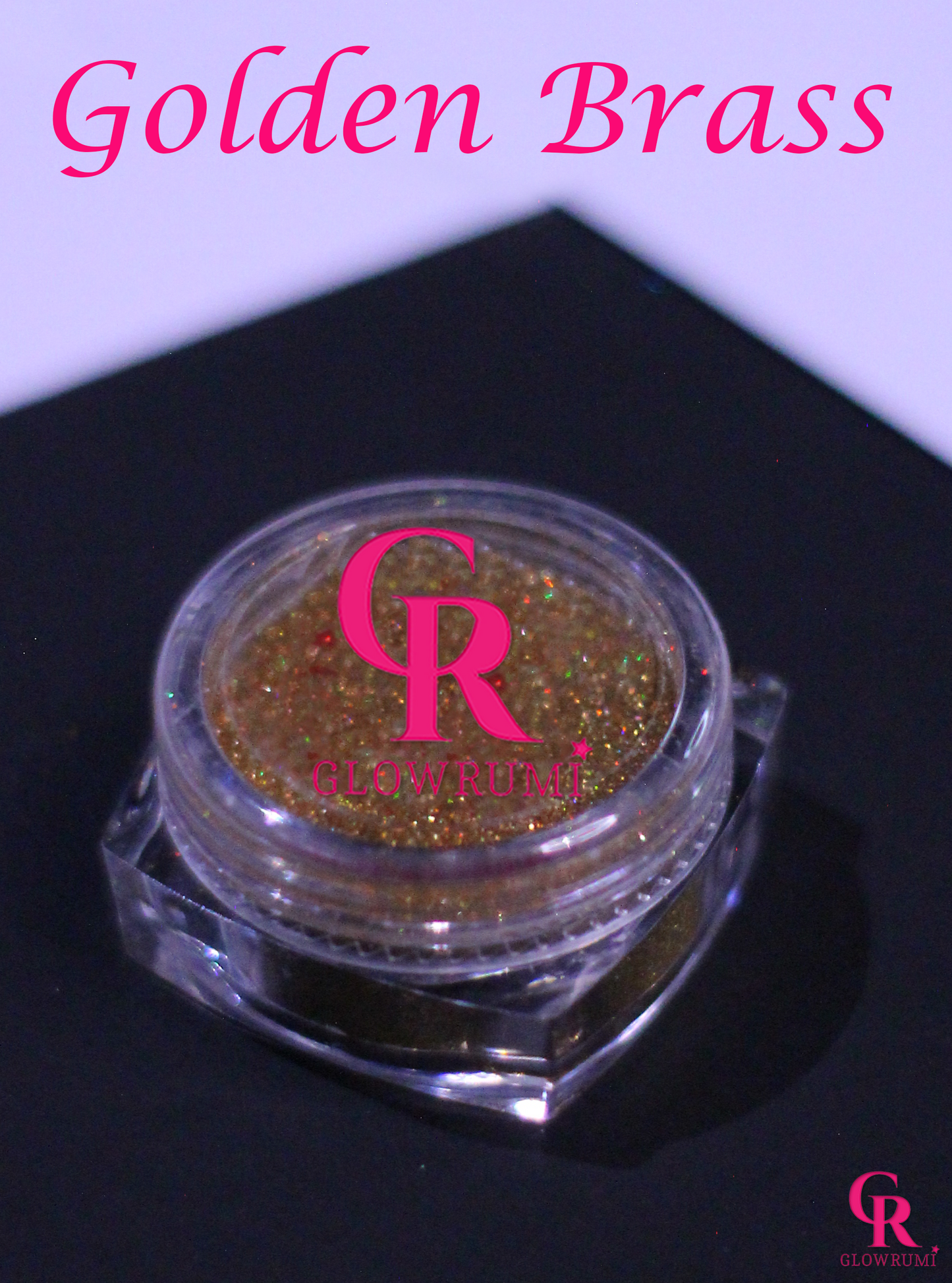 Glowrumi Eye Glitter - Golden Brass