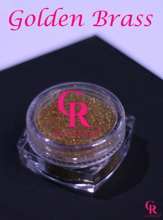 Glowrumi Eye Glitter - Golden Brass