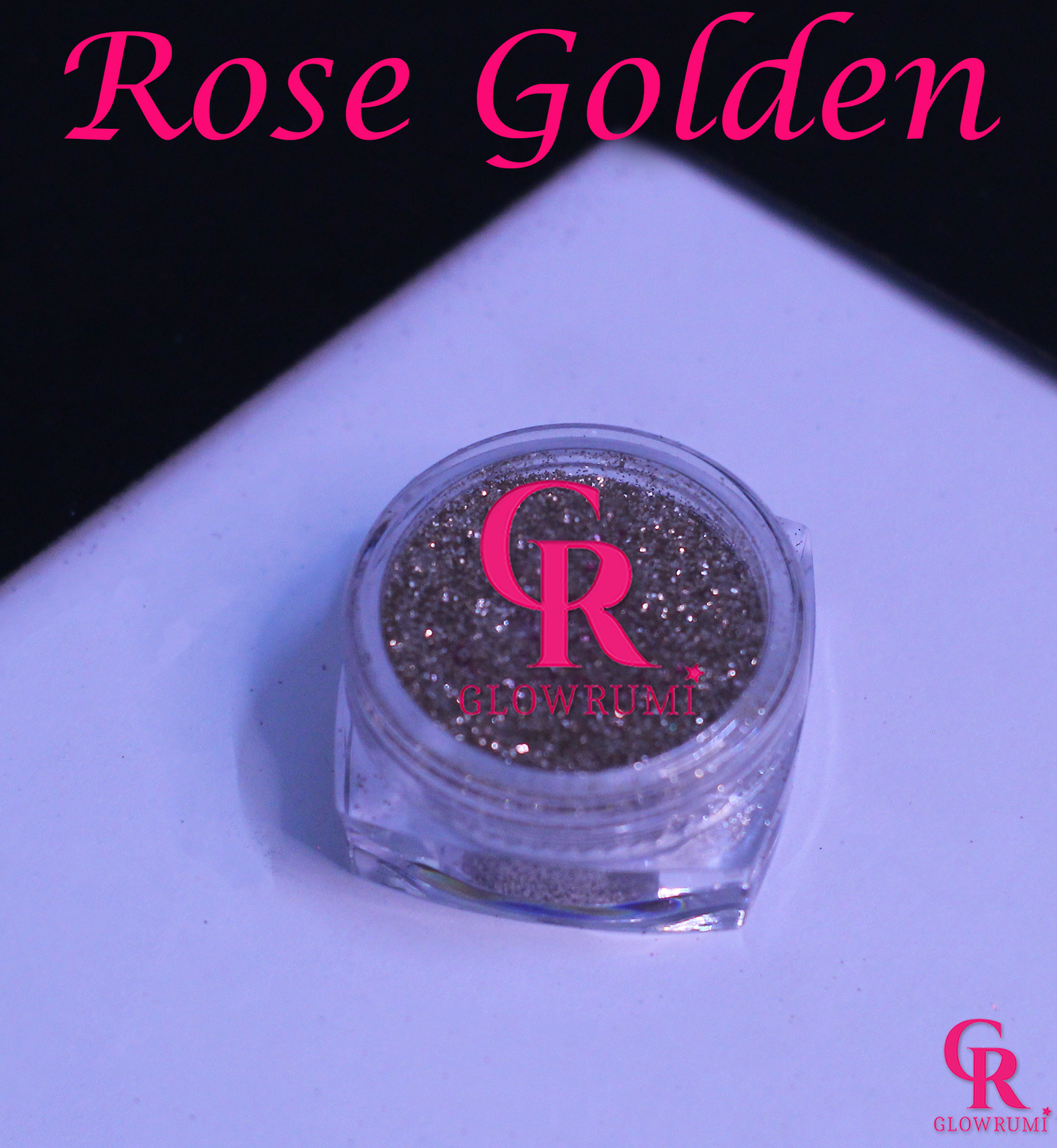 Glowrumi Eye Glitter - Rose Golden