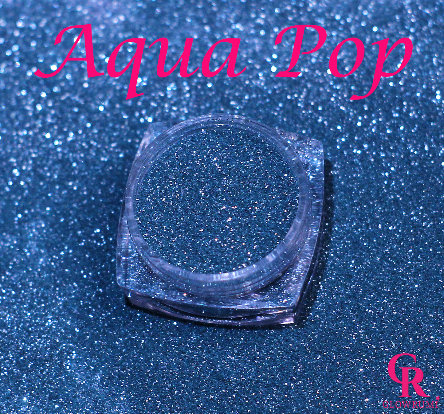 Glowrumi Eye Glitter - Aqua Pop