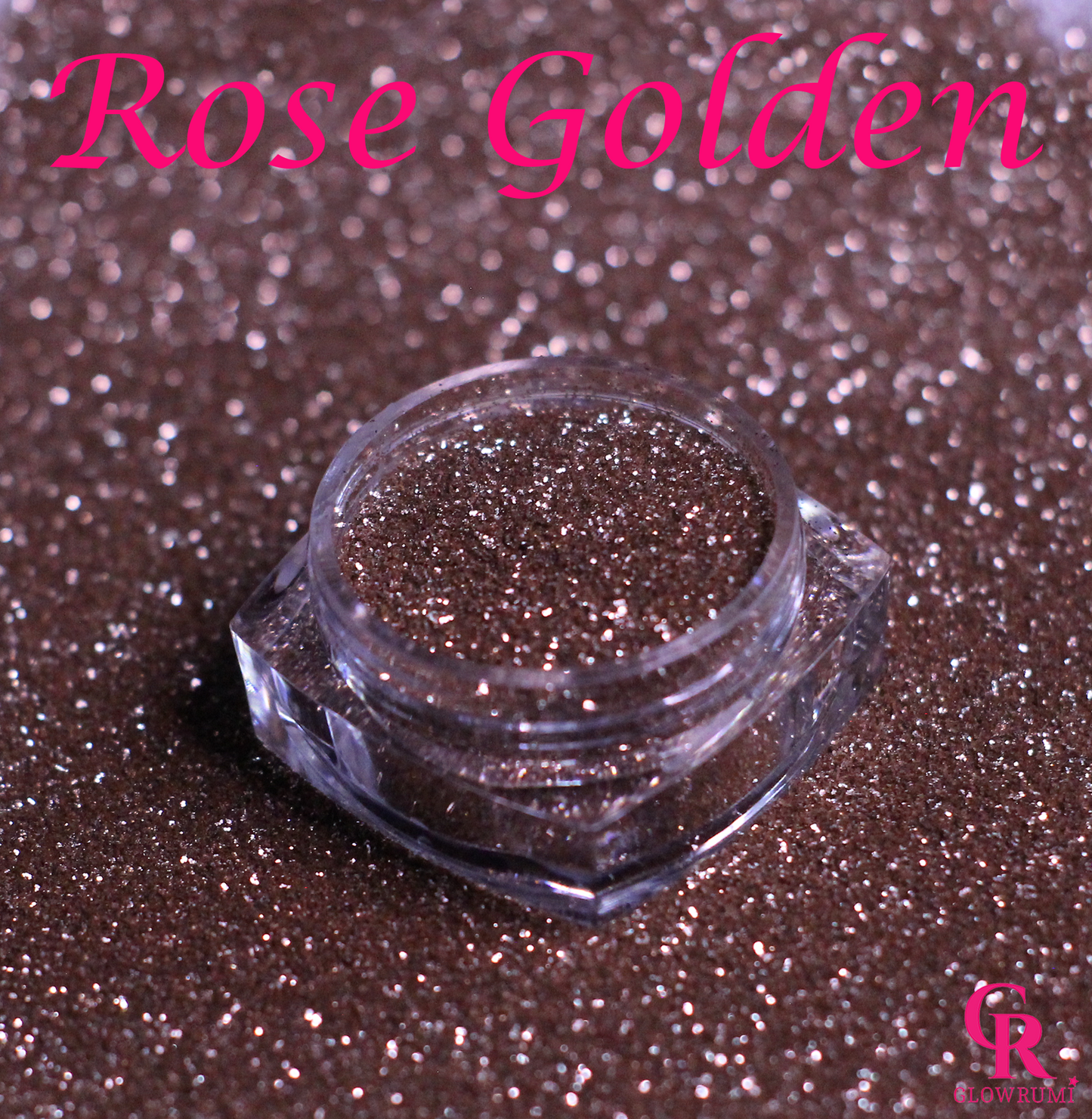 Glowrumi Eye Glitter - Rose Golden