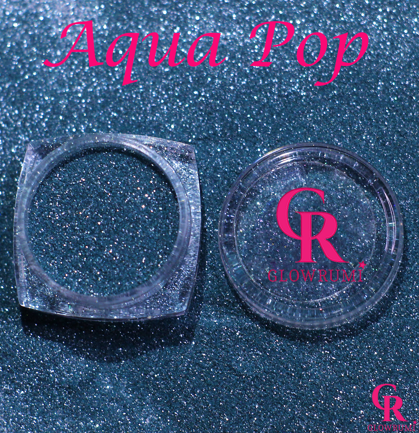 Glowrumi Eye Glitter - Aqua Pop