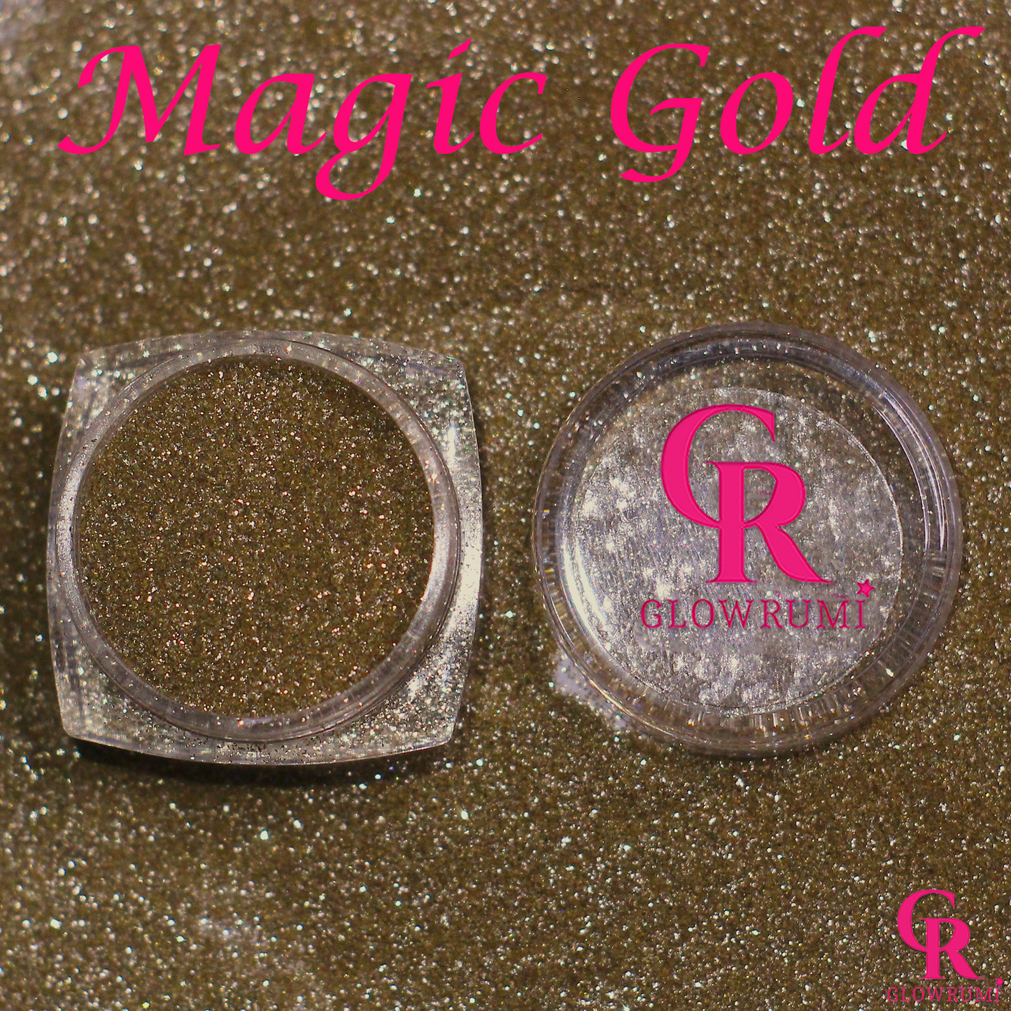 Glowrumi Eye Glitter - Magic Gold