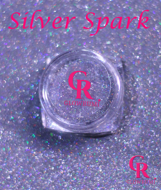 Glowrumi Eye Glitter - Silver Spark