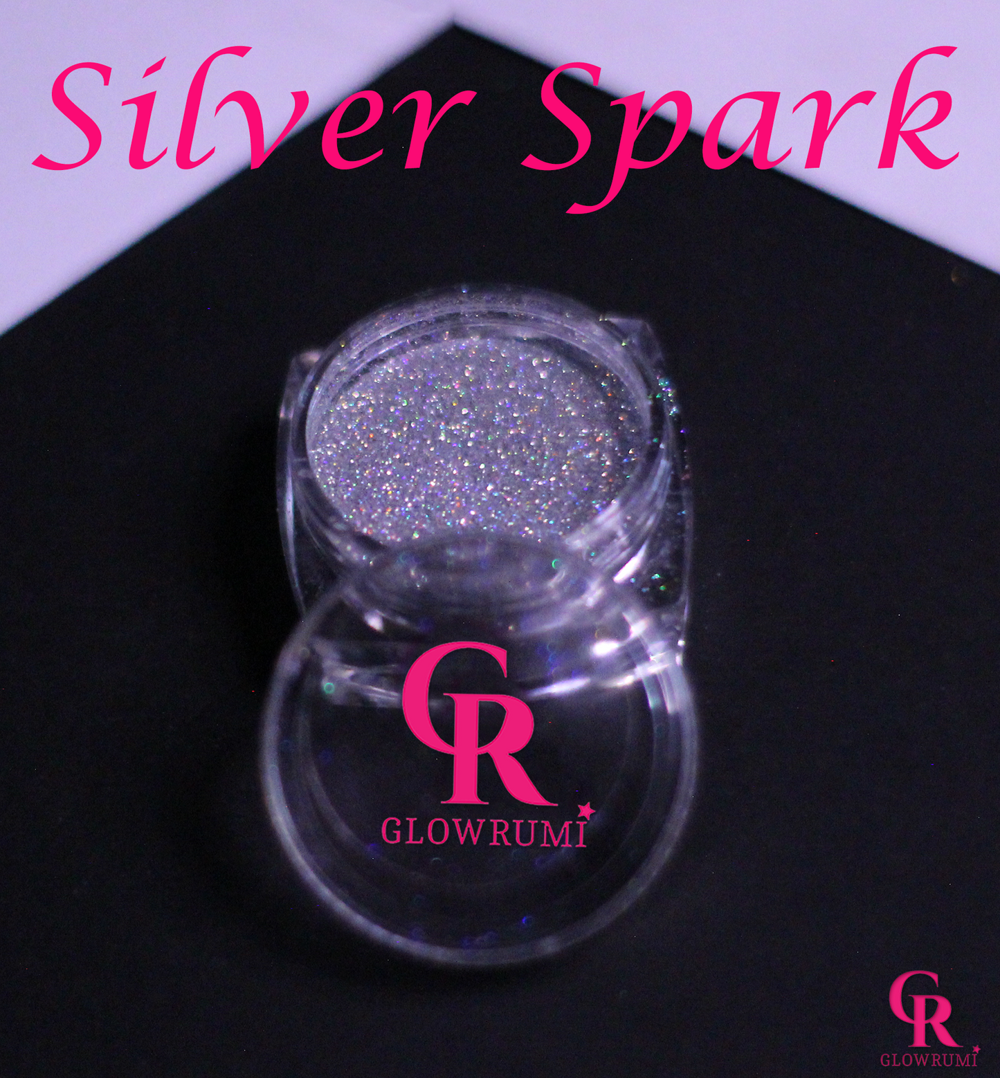 Glowrumi Eye Glitter - Silver Spark