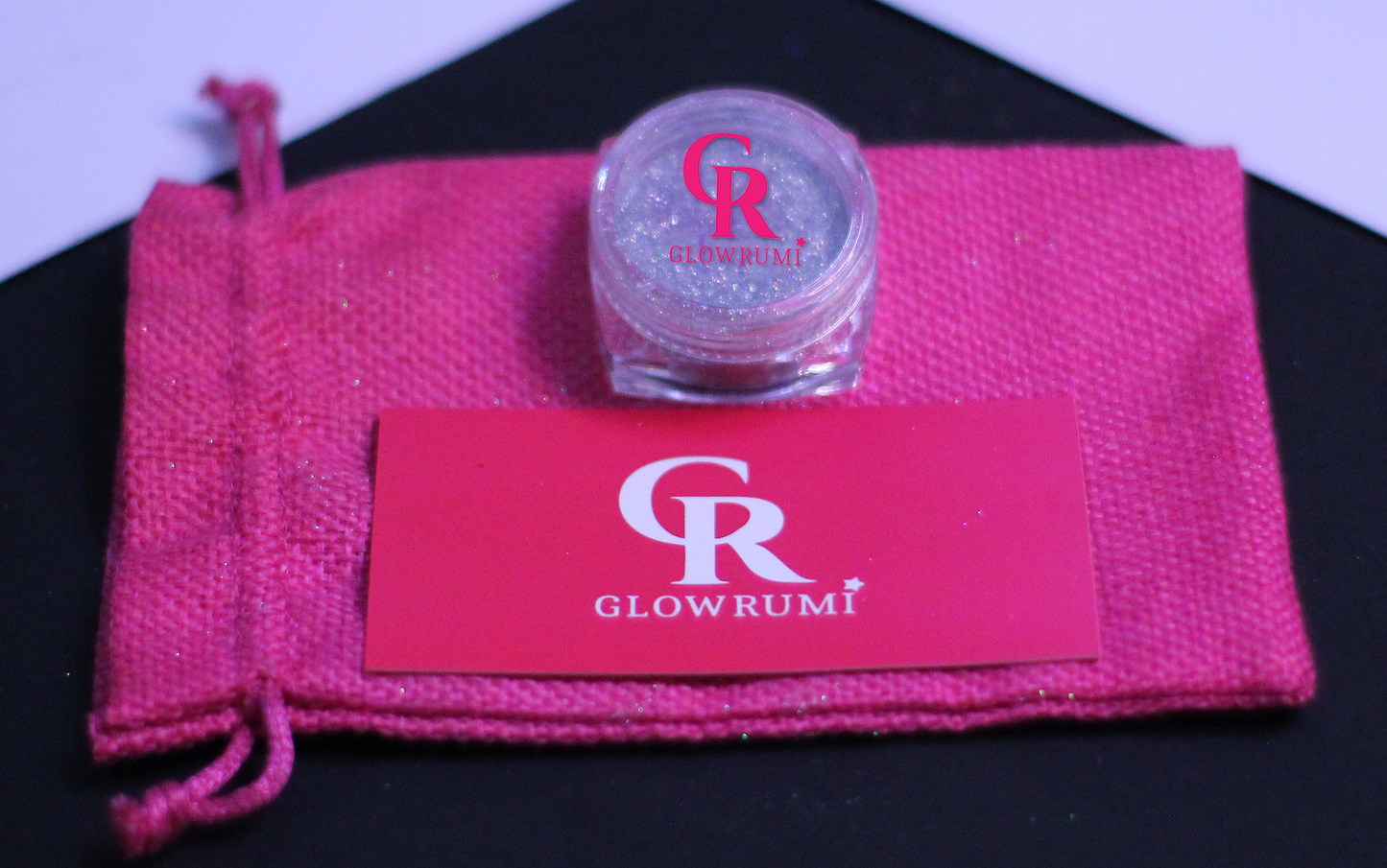 Glowrumi Eye Glitter - Silver Spark